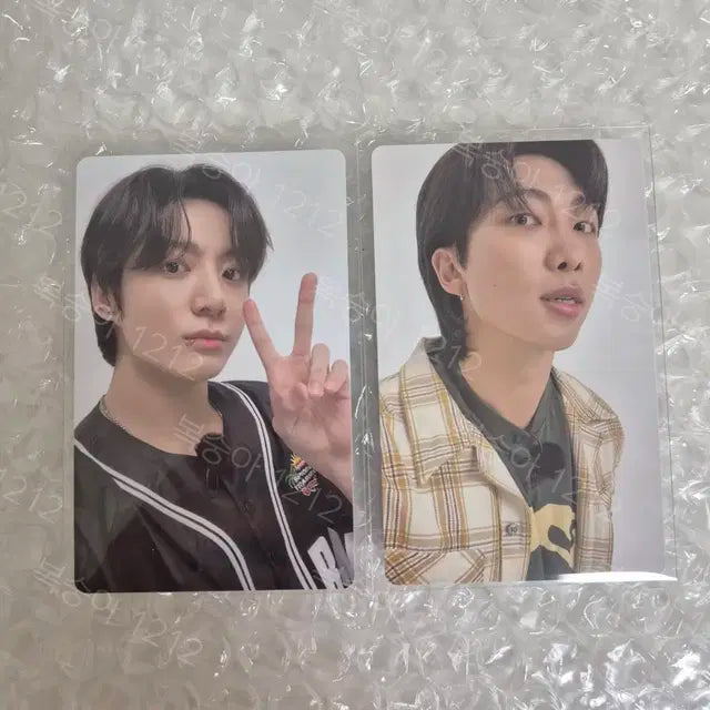 방탄 달려라방탄 RUN BTS POLY RM 남준, 정국 포카 일괄 양도