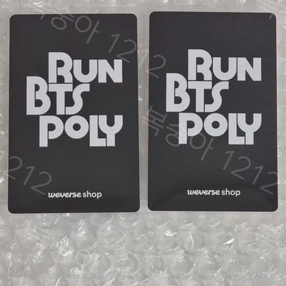 방탄 달려라방탄 RUN BTS POLY RM 남준, 정국 포카 일괄 양도