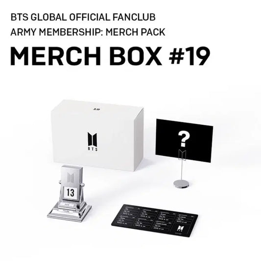 방탄소년단 merchbox 19 미개봉