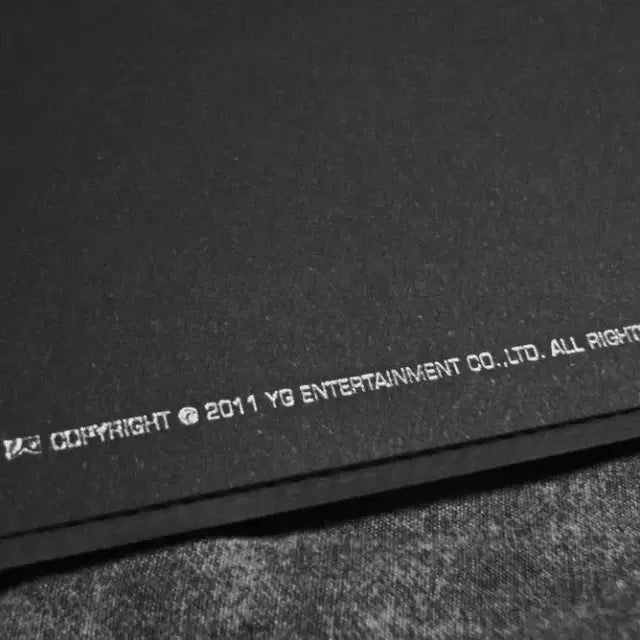 빅뱅 GD 2011 yg fam con postcard book