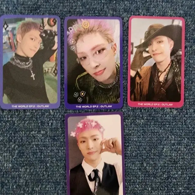 에이티즈 바운시 미팬 + 공방 1~3주차 민기 all 포카