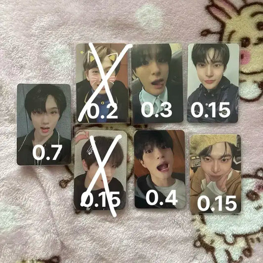 엔시티127 엔시티드림 도영 제노 지성 포카 일괄 가능