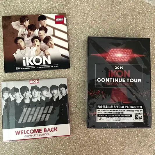 (미개봉) iKON 아이콘 일본음반+콘서트dvd
