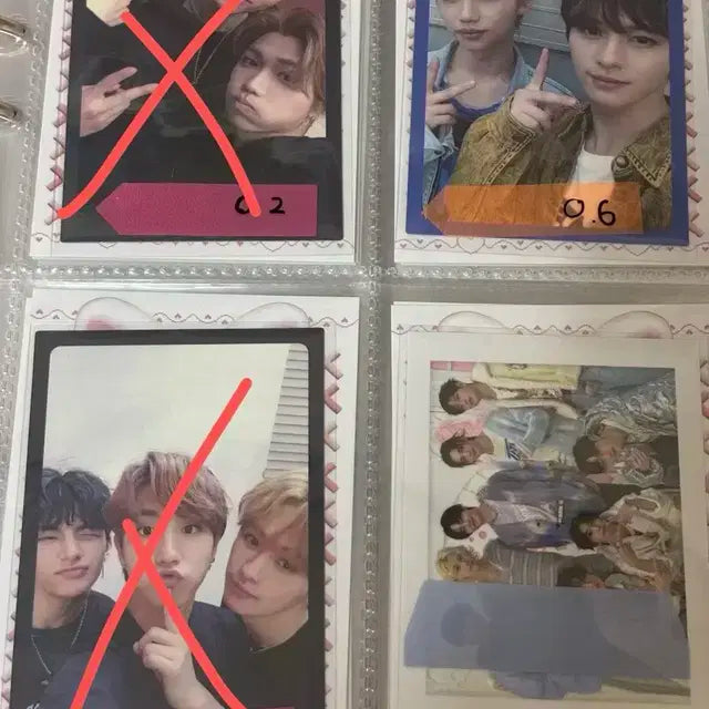 스키즈 포카팔아요방찬리노창빈현진한용복승민아이엔