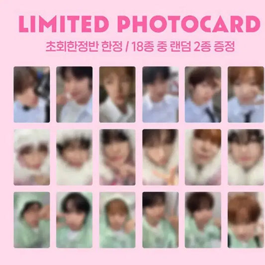엔시티 위시 컬러 분철 초회한정반 포카+쇼케 미공포 시온 재희 료