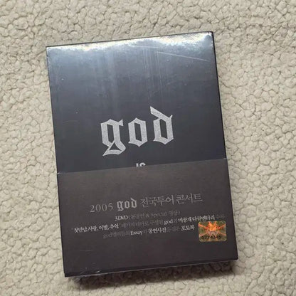 god is Back 2005 지오디 콘서트 dvd 미개봉