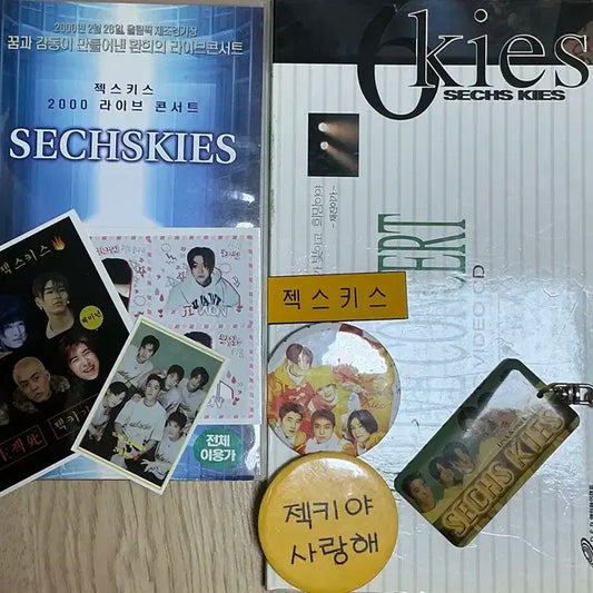 젝스키스 세기말 굿즈 일괄