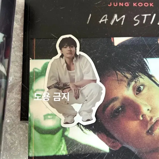 정국 'I AM STILL' CGV 굿즈 세트(틴버킷/프로그램북/음료컵)