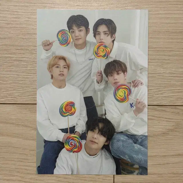 에이스 단체 화이트데이 일본 엠디 굿즈 B 엽서