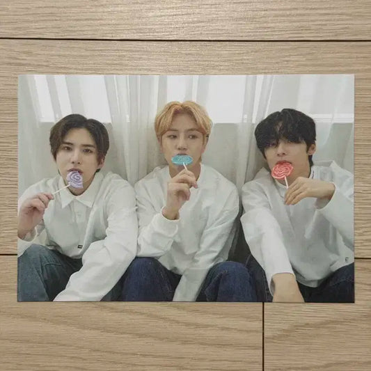 에이스 유닛 박준희 이지함 와우 화이트데이 일본 엠디 굿즈 B 엽서