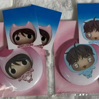 보넥도 명재현 성호 캔뱃지 증사 세트 도사님 비공굿