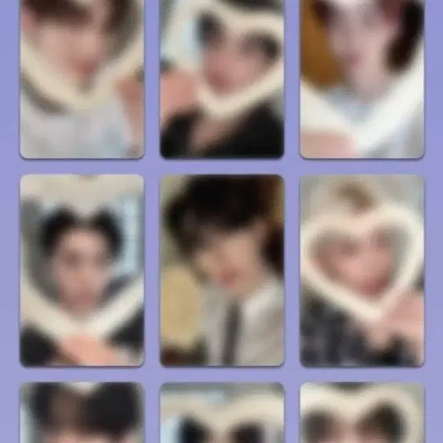 일괄 제로베이스원 제베원 정규 1집 앨범 예판 특전 메이크스타 하트뻥튀기