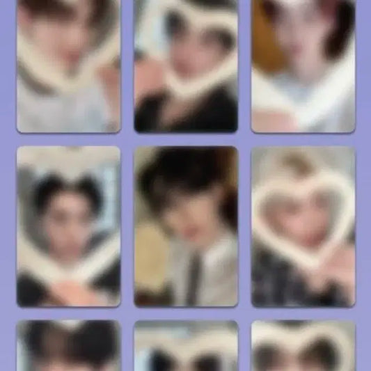 일괄 제로베이스원 제베원 정규 1집 앨범 예판 특전 메이크스타 하트뻥튀기