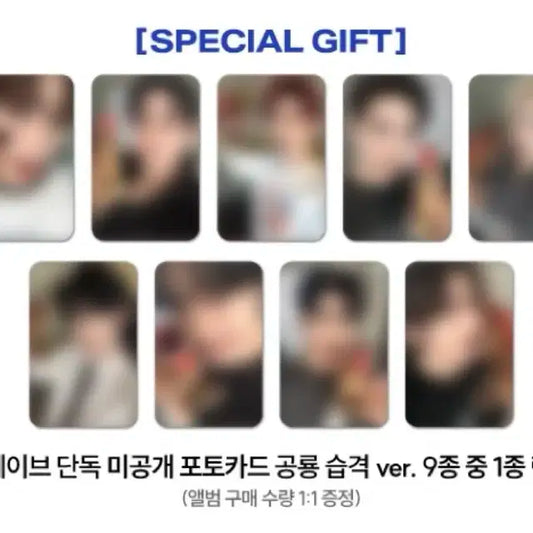 일괄 제로베이스원 제베원 정규 1집 앨범 예판 특전 사운드웨이브 공룡습격