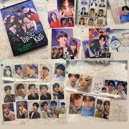 스트레이키즈 skz 포카 시그 팬미 증사 키링 우치와 아크릴스탠드 비공굿