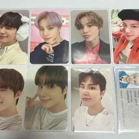 NCT 정우 포토카드 일괄