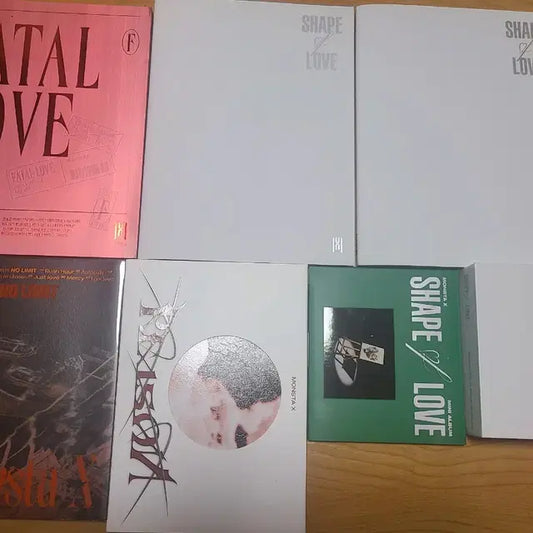 몬스타엑스 앨범 장당 4000원(키트 5000원)