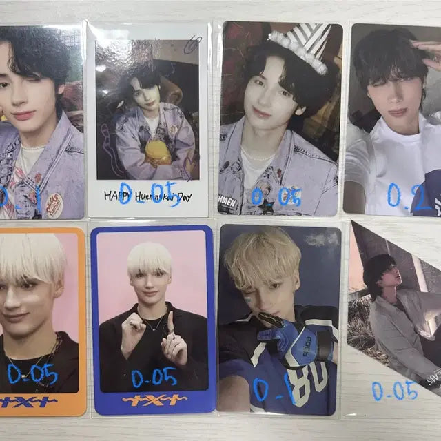 TXT 투바투 휴닝카이 포카 시그 디아이콘 멤버쉽 생츄어리