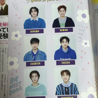 보넥도 보이넥스트도어 일본 잡지 쥬논 주논 JUNON 2024년 1월호