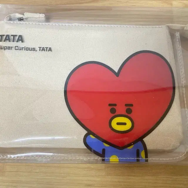 미사용 최저가 방탄 태형 타타 파우치 BT21