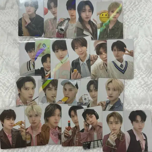 NCT 포토카드 sm town family 127 위시 드림 웨이션