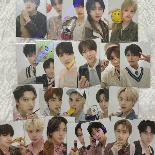 NCT 포토카드 sm town family 127 위시 드림 웨이션
