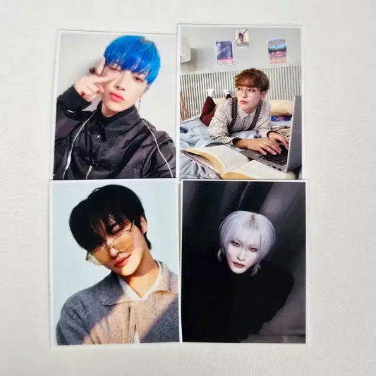 에이티즈 맏즈 홍중 성화 증사 증명사진 4장 일괄