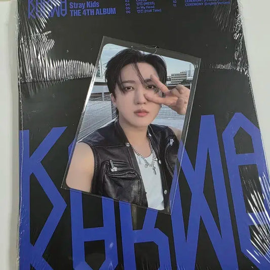 스키즈 카르마 팝업 컴팩트 미개봉, 엠디 특전 창빈 포카 양도.