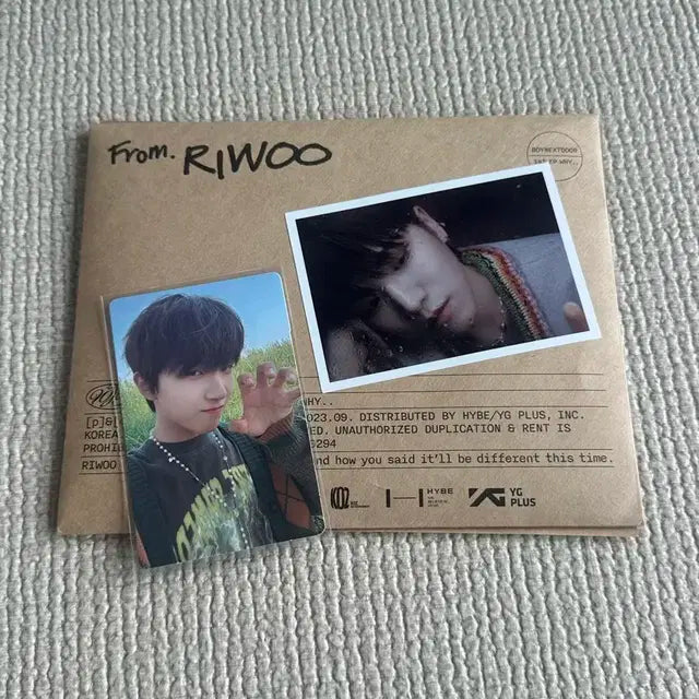 보넥도 Why letter 리우 운학 앨범 양도 보이넥스트도어