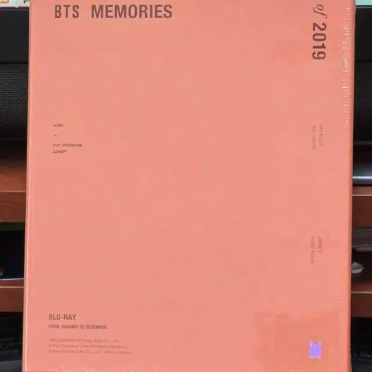 방탄소년단 BTS Memories 2019 블루레이