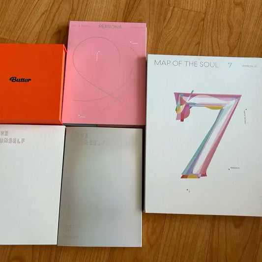방탄소년단 앨범 모음전 버터 페르소나 love yourself 등