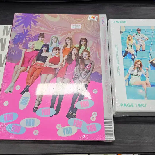 트와이스 미개봉 앨범 2개, 아이브 앨범 개봉(구성품 있음) 일괄