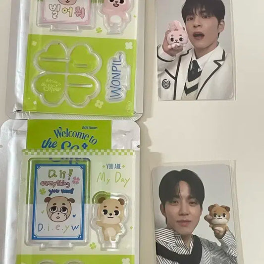 데이식스 아크릴 스탠드 행운부적 원필 도운 포카 웰투쇼 데니멀즈 필 돈