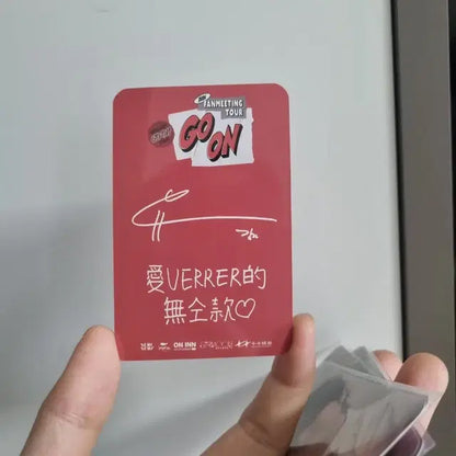 베리베리 유강민 대만 GO ON 포카