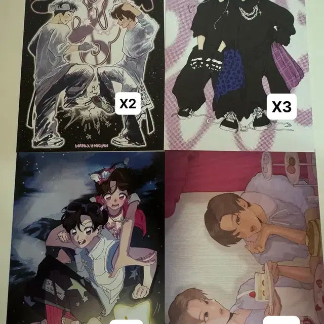 맠동 엔시티 맠동카페 엽서 그림엽서 양도