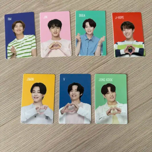 방탄 사이다,배스킨라빈스 콜라보 포카