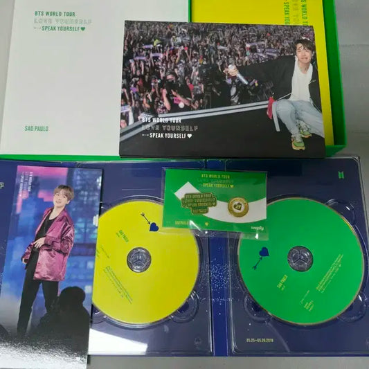 방탄소년단 BTS 럽셀콘 브라질 상파울루 full set 북마크 슈가