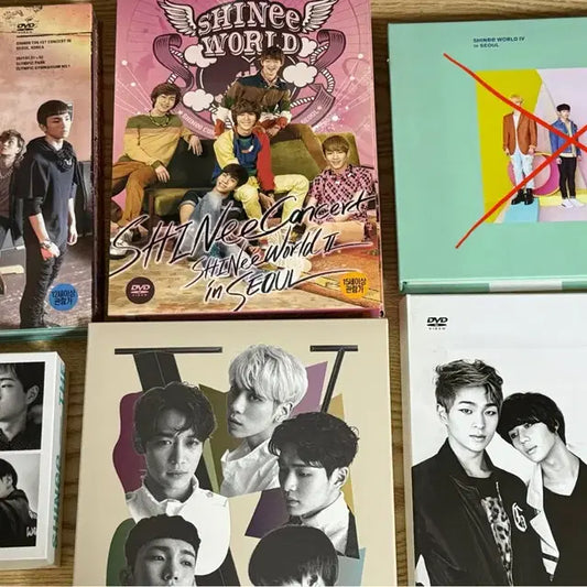 샤이니 샤이니월드 콘서트 DVD+2018 팬파티 샤스파 키노 일괄