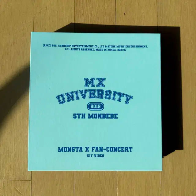 몬스타엑스 5기 팬콘 MX UNIVERSITY 키트