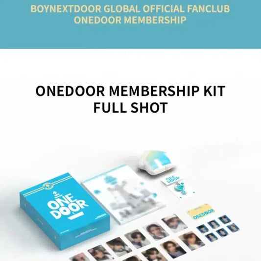 보이넥스트도어 보넥도 ONEDOOR 멤버십 키트 1기 풀세트 풀구성