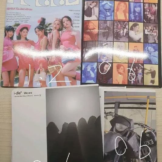 아이들 미연민니소연우기슈화 포카 포함 앨범 퀸카 포토북 we are