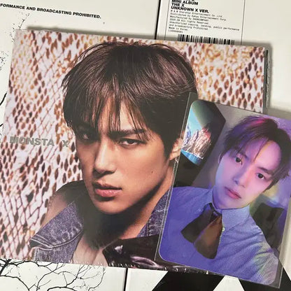 몬스타엑스 스스퀘 특전 포카 분철