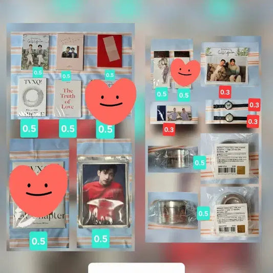 동방신기 동방 공식 굿즈 md 공굿 정윤호 심창민 유노윤호 최강창민