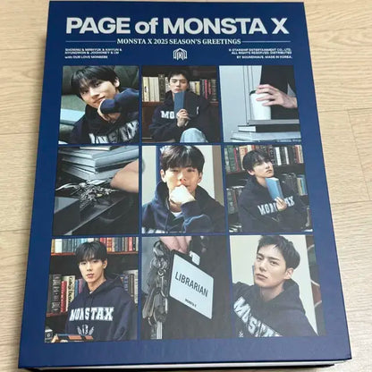 몬스타엑스 2025 시즌 그리팅 미사용