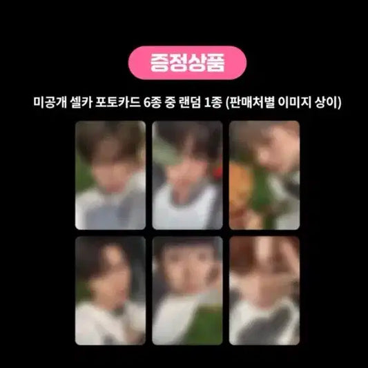 엔시티 위시 케타포 쥬얼 미공포 분철