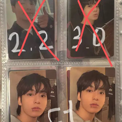 방탄소년단 정국 포카 럭드 골든 디비디 유럽 특전
