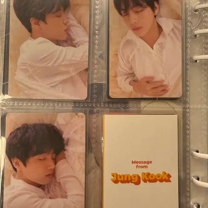 방탄소년단 정국 포카 럭드 골든 디비디 유럽 특전