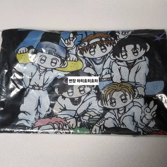 엔시티 드림 일러스트 티셔츠 L 사이즈 BTTF 팝업 엠디