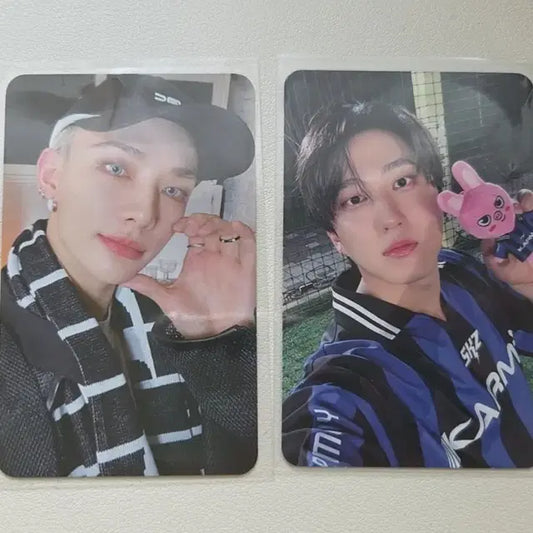 스키즈 카르마 현진 창빈 돼끼 포카