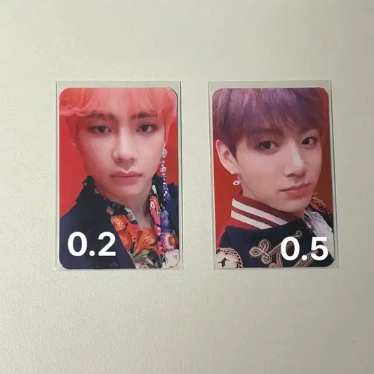 방탄소년단 럽유얼셀프 포카 팔아용
